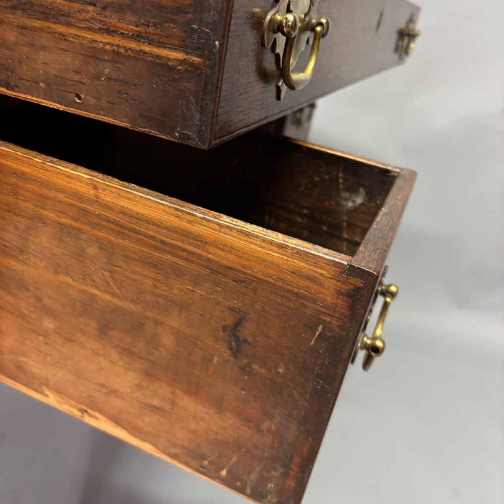 George III Oak Lowboy View XII