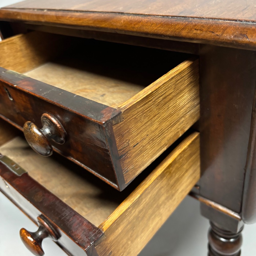 19th Century Mahogany Work Table View II