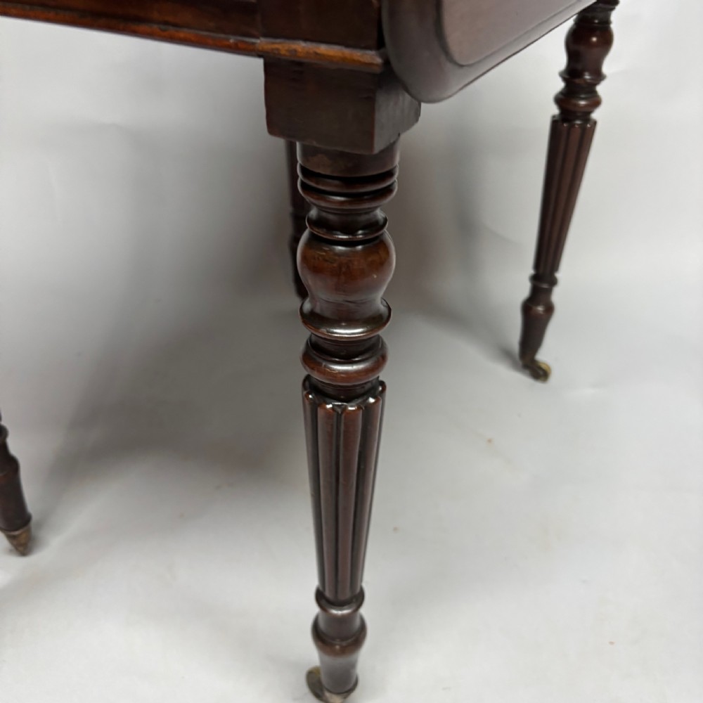 19th Century Mahogany Work Table View VI
