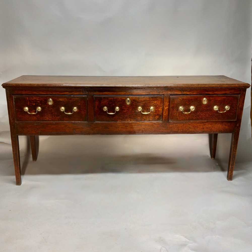 George III Oak Low Dresser
