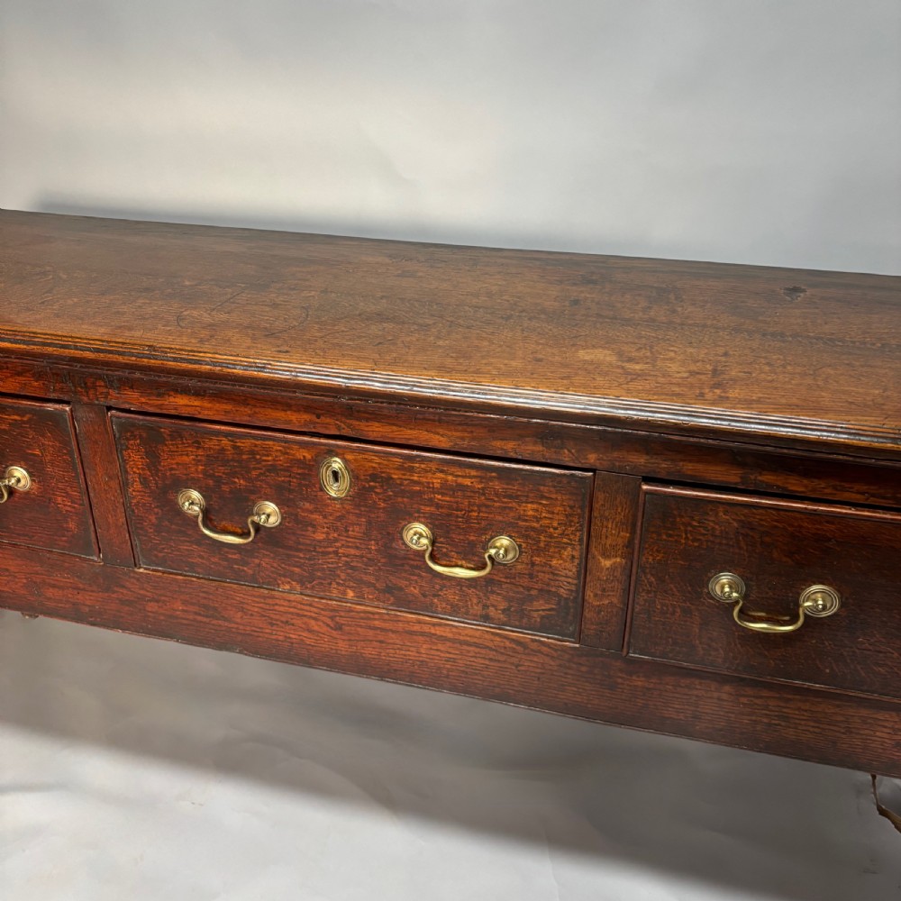 George III Oak Low Dresser View III