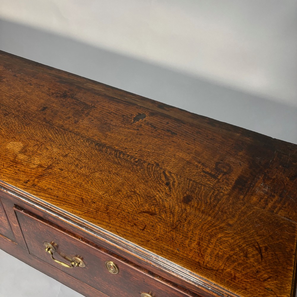 George III Oak Low Dresser View IV