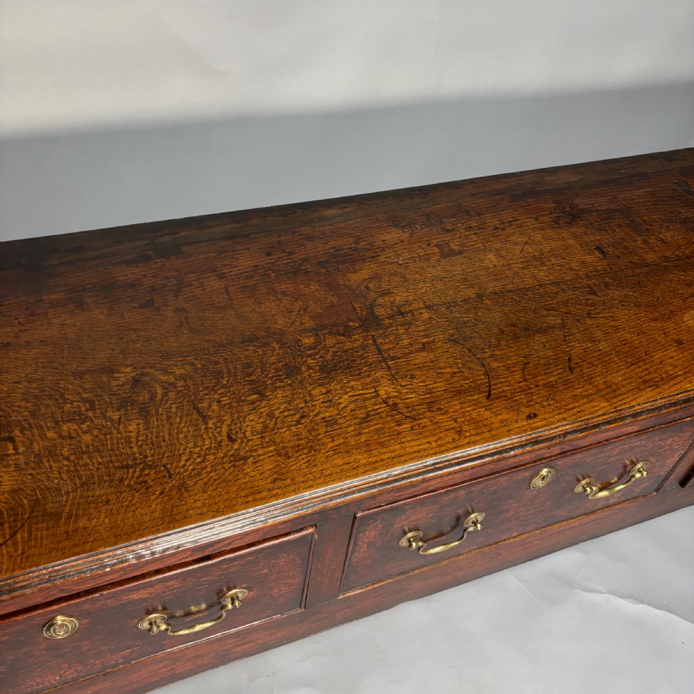 George III Oak Low Dresser View VI