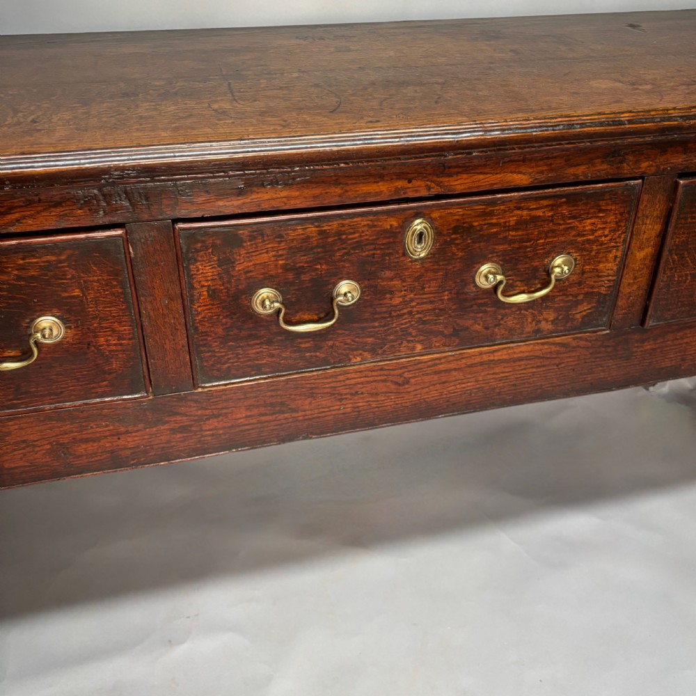George III Oak Low Dresser View VII