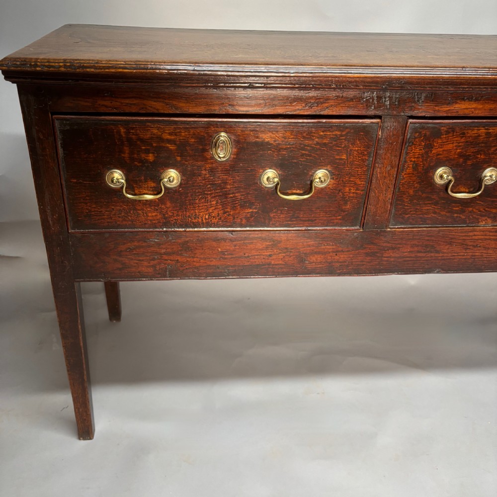 George III Oak Low Dresser View VIII