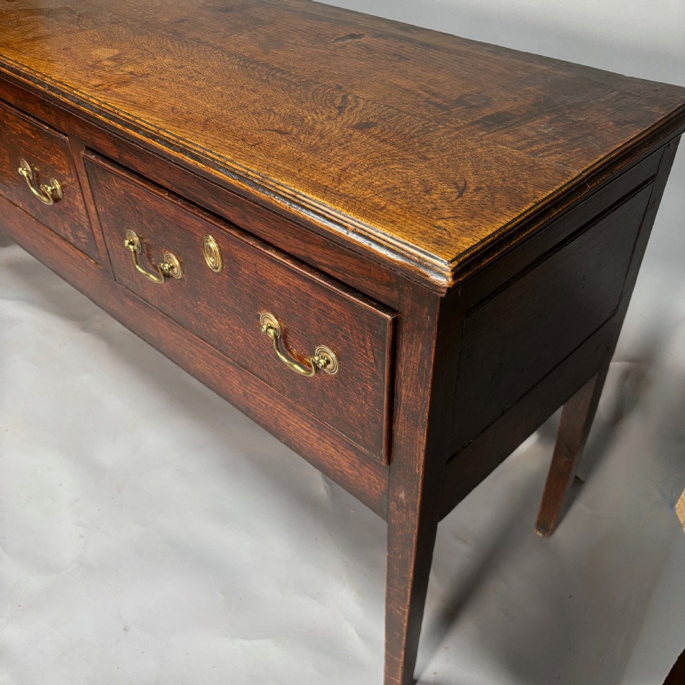 George III Oak Low Dresser View IX