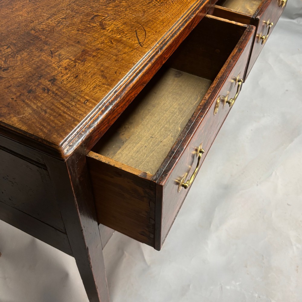 George III Oak Low Dresser View X