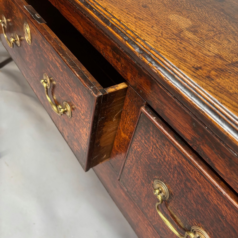 George III Oak Low Dresser View XII