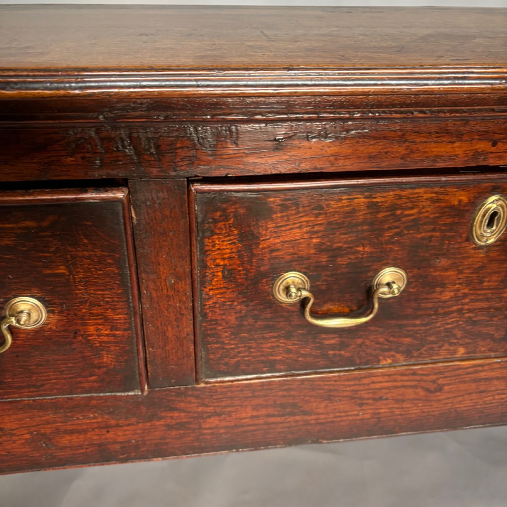 George III Oak Low Dresser View XV