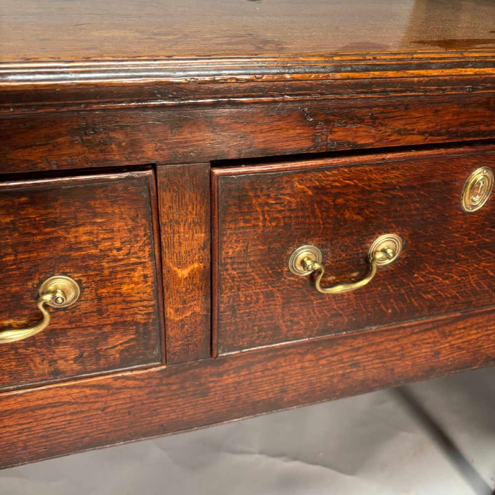George III Oak Low Dresser View XVI