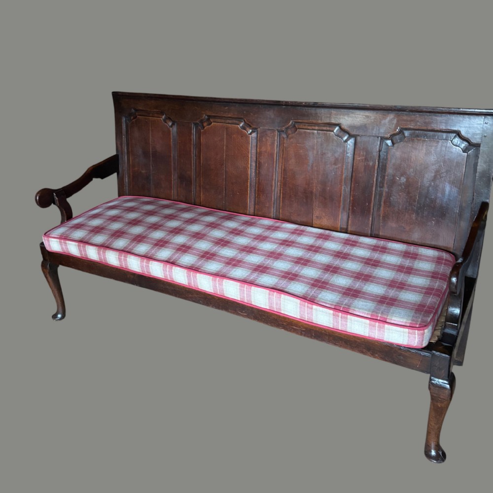 Eighteenth Century Oak Settle