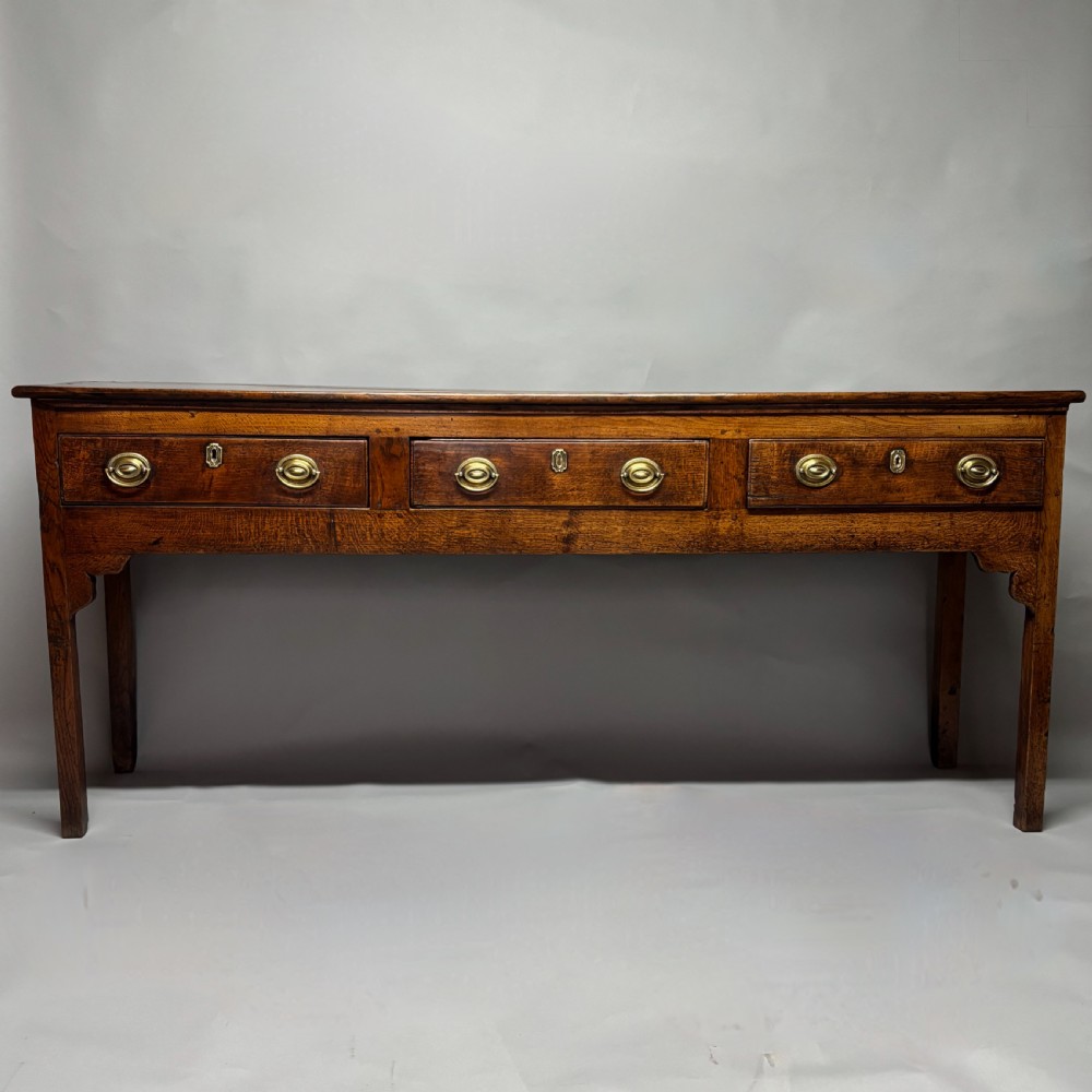 George III Oak Dresser  View II