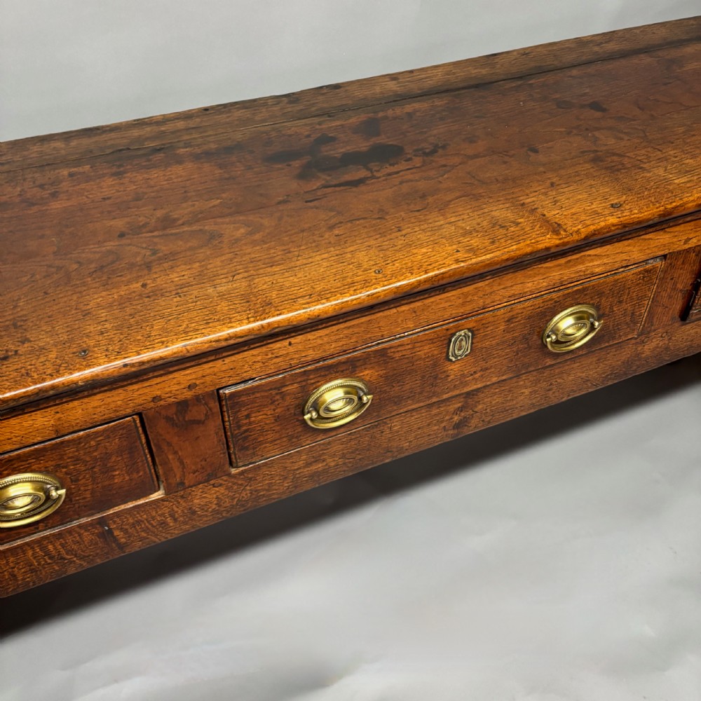 George III Oak Dresser  View IV