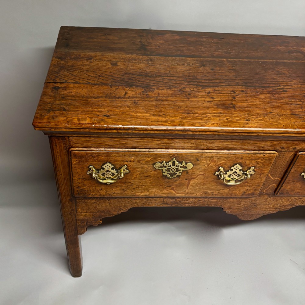 George III Oak Dresser Base View III