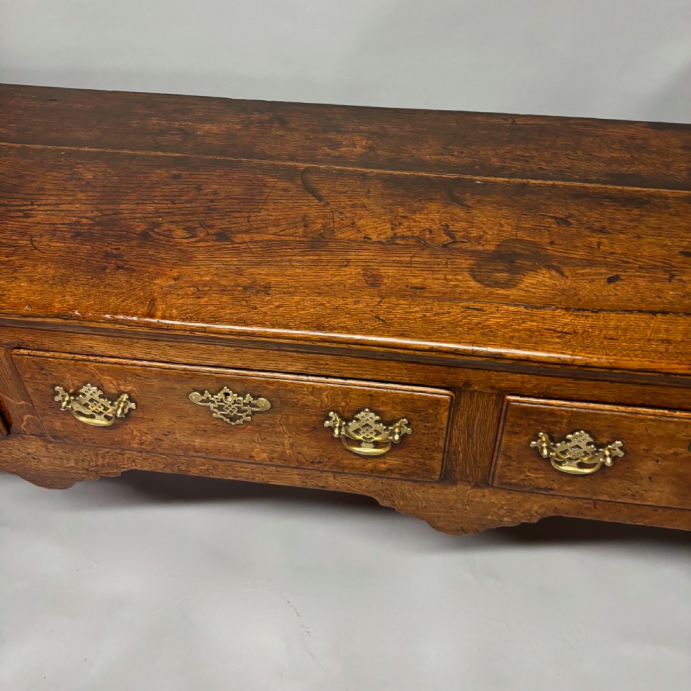 George III Oak Dresser Base View IV