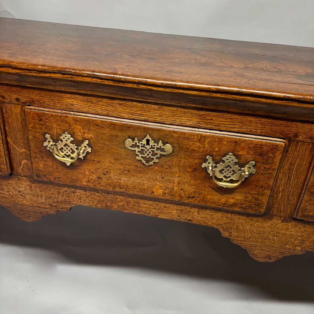 George III Oak Dresser Base View V