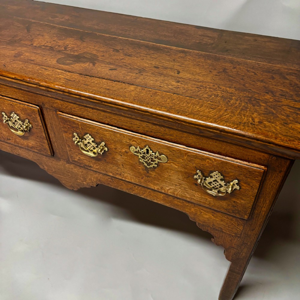 George III Oak Dresser Base View VI