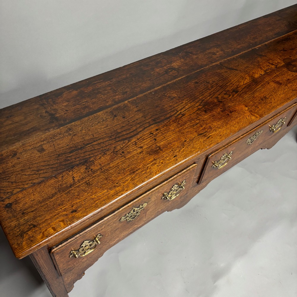George III Oak Dresser Base View XIII