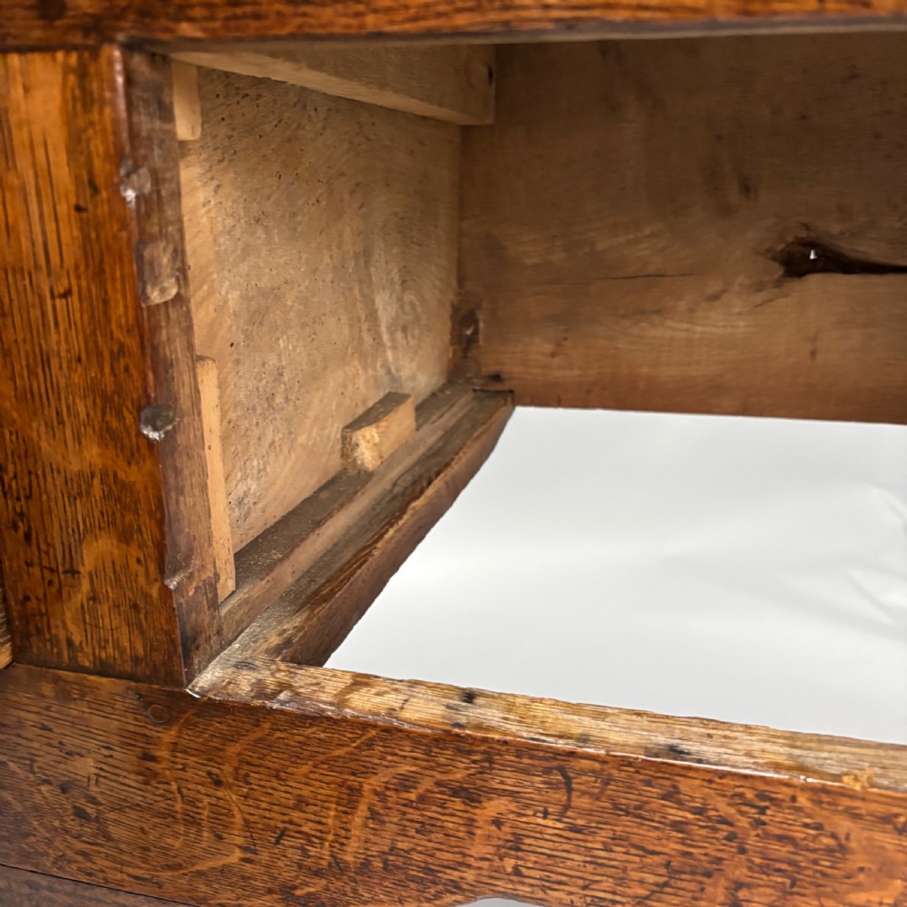 George III Oak Dresser Base View XX