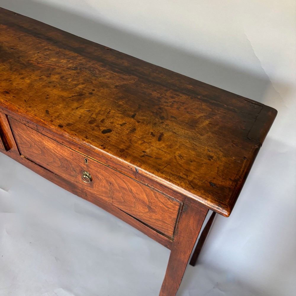 Nineteenth Century Elm and Sycamore Dresser Base View IV
