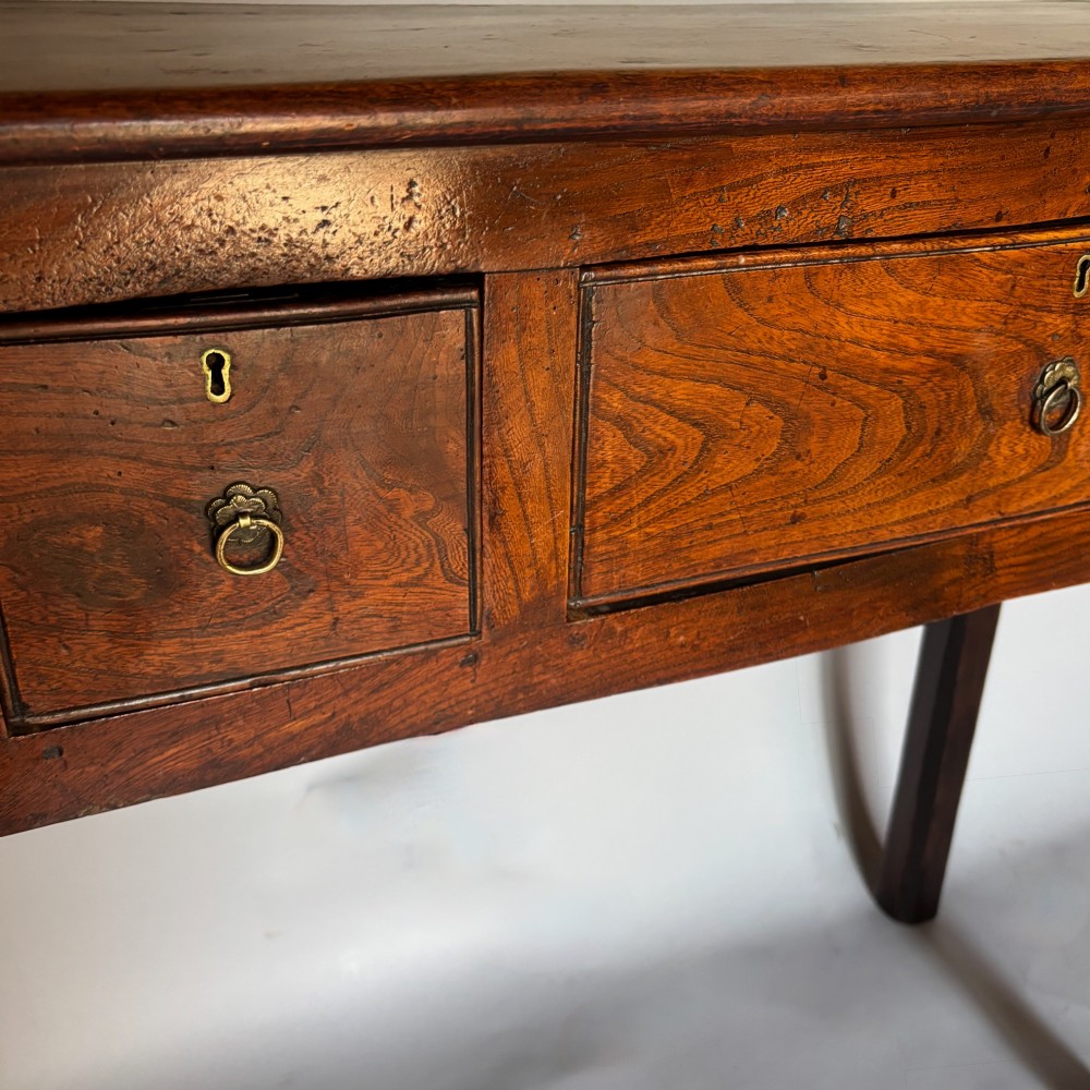 Nineteenth Century Elm and Sycamore Dresser Base View VIII
