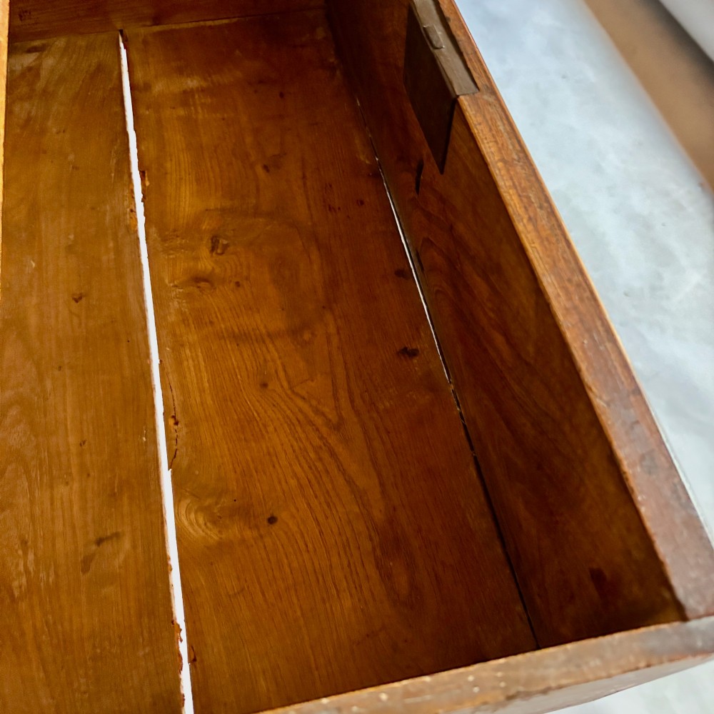 Nineteenth Century Elm and Sycamore Dresser Base View XI