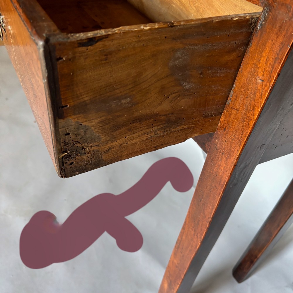 Nineteenth Century Elm and Sycamore Dresser Base View XII