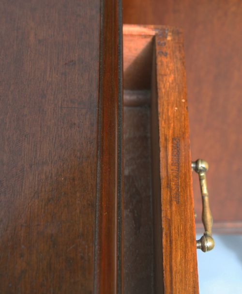 A PAIR OF LATE VICTORIAN BEDSIDE CHESTS BY JAMES SHOOLBRED ADAPTED - ADDITIONAL PHOTO 2