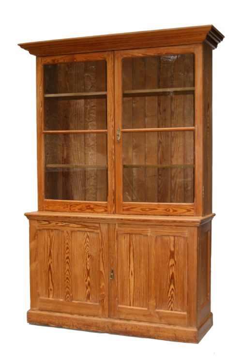 Victorian Pitch Pine Cabinet