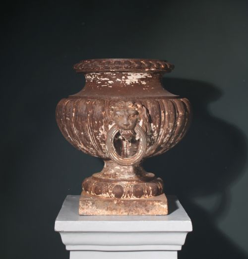 CAST IRON URN 'VAL D'OSNE FOUNDRY' - ADDITIONAL PHOTO 1