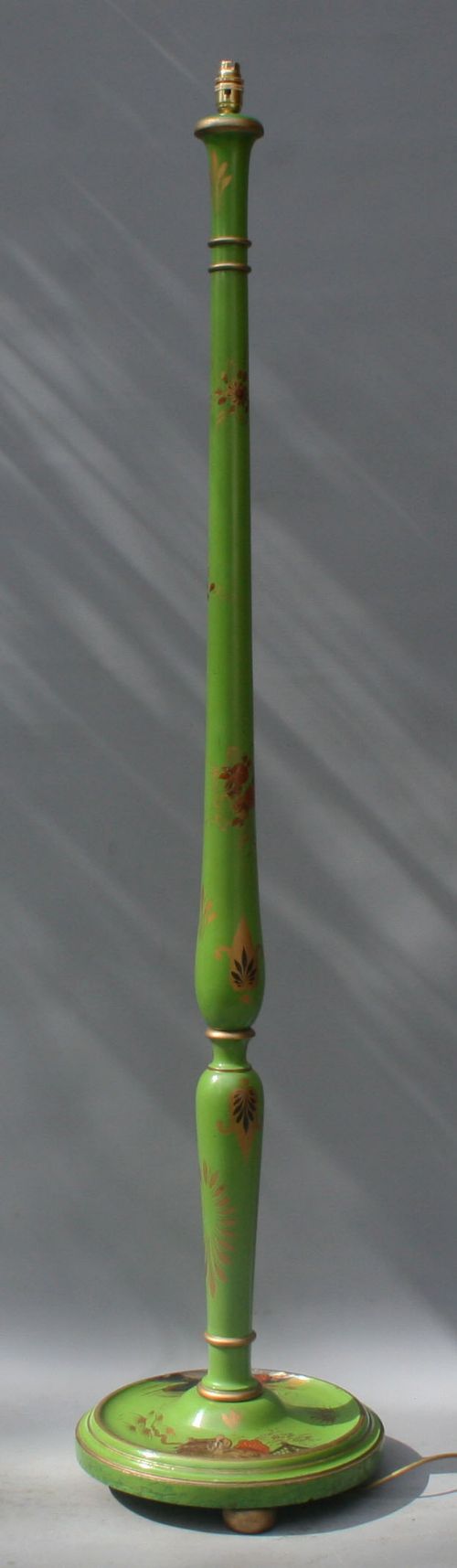 A CHINOISERIE STANDARD LAMP