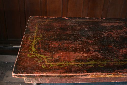 GEORGIAN BOOKCASE IN ORIGINAL PAINT - ADDITIONAL PHOTO 2