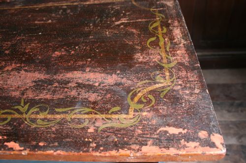 GEORGIAN BOOKCASE IN ORIGINAL PAINT - ADDITIONAL PHOTO 3