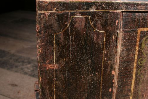 GEORGIAN BOOKCASE IN ORIGINAL PAINT - ADDITIONAL PHOTO 6