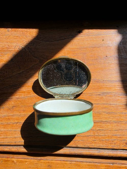 FINE BATTERSEA OR BILSTON ENAMEL C1790 - ADDITIONAL PHOTO 4