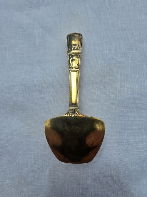 TIFFANY COMPANY SAN LORENZO 1916 PATTERN PASTRY OR SANDWICH SERVER SILVER GILT - ADDITIONAL PHOTO 2
