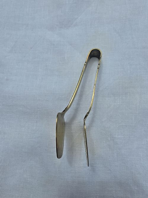 TIFFANY COMPANY SAN LORENZO 1916 PATTERN PASTRY OR SANDWICH SERVER SILVER GILT - ADDITIONAL PHOTO 3