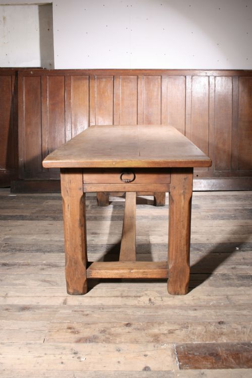 Antique Walnut Twin Plank Farmhouse Table