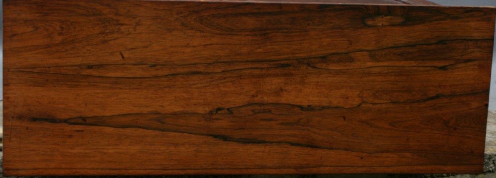A George IV Rosewood Open Bookcase View VIII