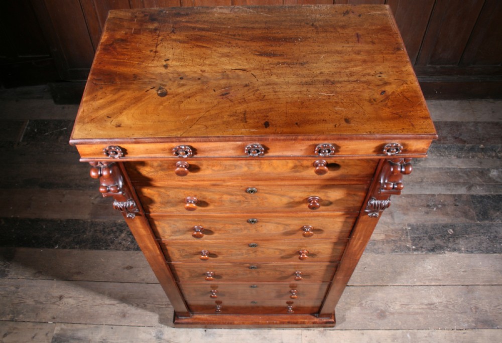 Antique Wellington Chest View V
