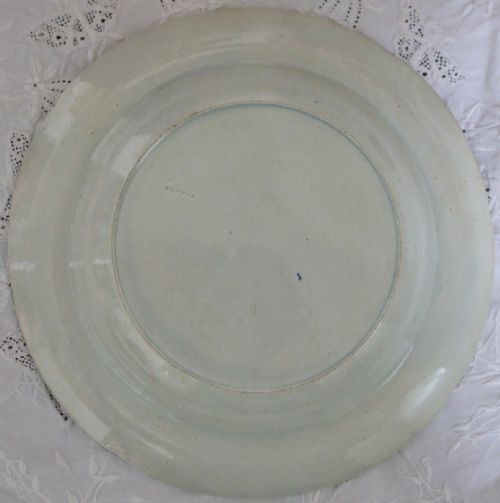 fig 1. Antique English Georgian Blue and White Transfer