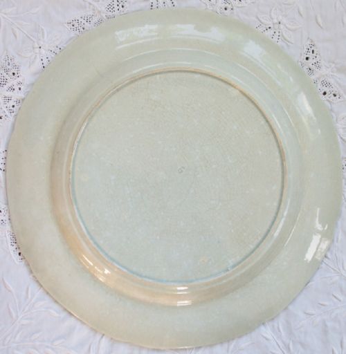 fig 1. Antique English Georgian Blue and White Transfer