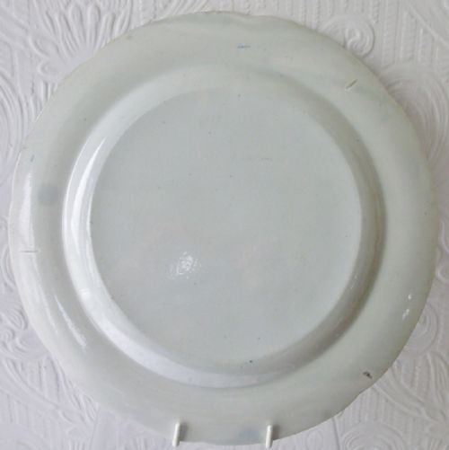fig 1. Antique English Georgian Blue and White Transfer