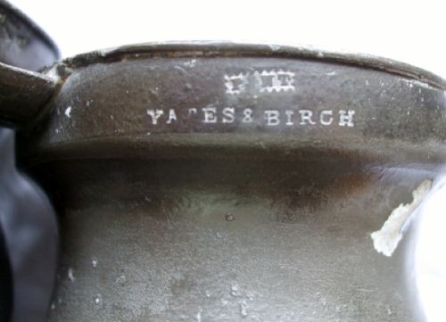 fig 1. Set of Three Antique English Georgian Pewter Baluster Measures ~ Yates and Birch