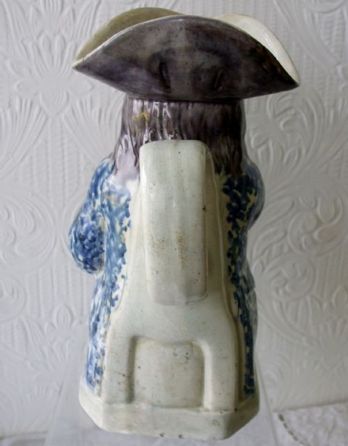 fig 2. Antique English Georgian Pottery Toby Jug