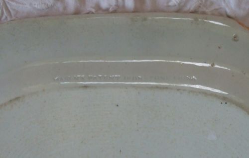 fig 2. Antique English Georgian Mason's Ironstone Dish