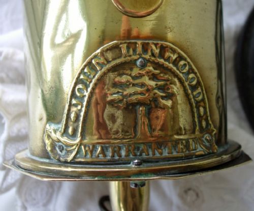 fig 1. Antique English Georgian Brass 