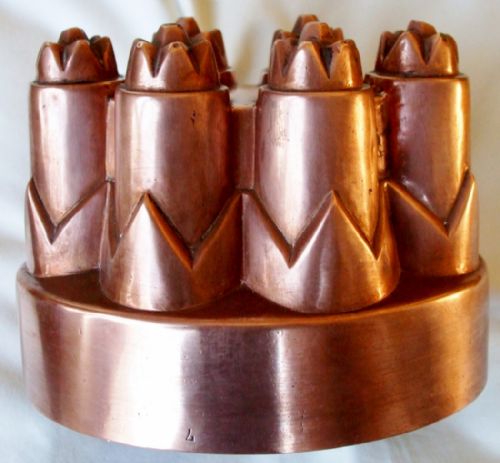 Antique English Victorian Copper Jelly Mould
