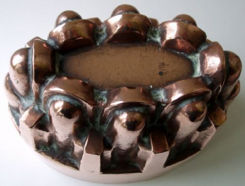 fig 2. Antique English Victorian Copper Jelly Mould