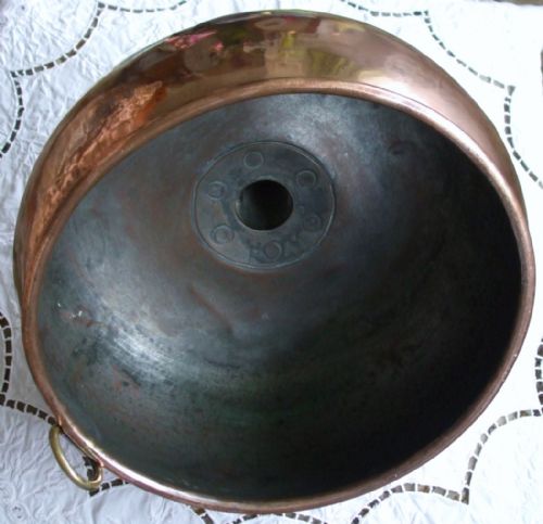 fig 2. Antique Scottish Victorian Copper Whiskey Funnel